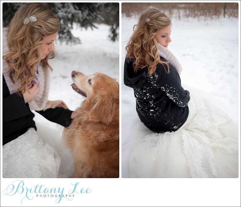 Ottawa Winter Trash the Dress - Ottawa Wedding Photographer