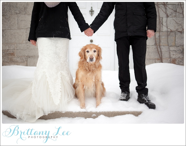Ottawa Winter Trash the Dress - Ottawa Wedding Photographer