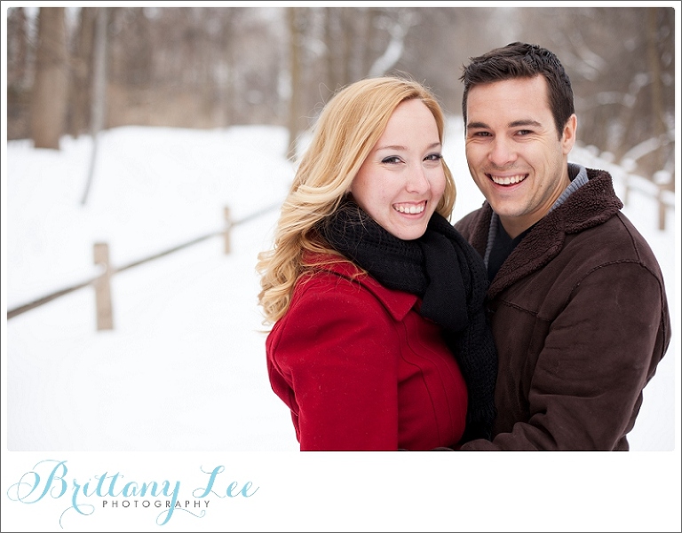Winter Engagement Photos - Andrew Hayden Park, Ottawa