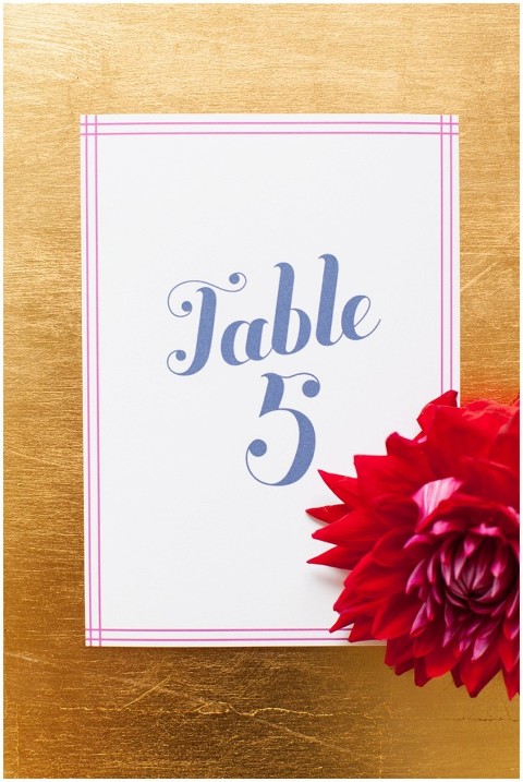 Ottawa Wedding Stationary - Ivy Stripe