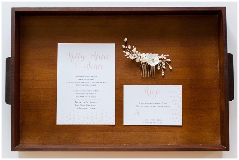 Ottawa Wedding Stationary - Ivy Stripe