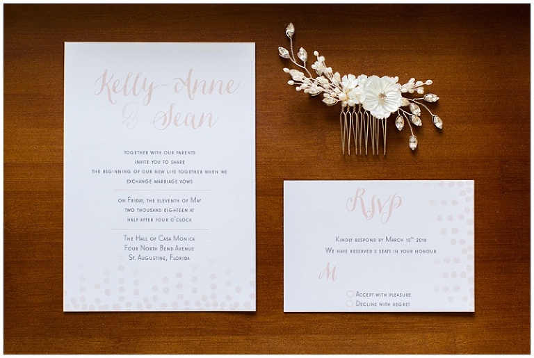 Ottawa Wedding Stationary - Ivy Stripe