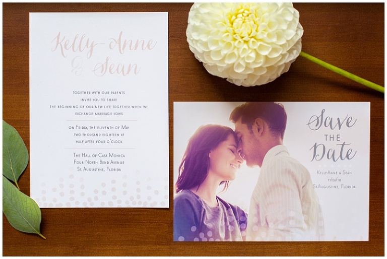 Ottawa Wedding Stationary - Ivy Stripe