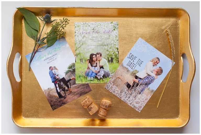 Ottawa Wedding Stationary - Ivy Stripe