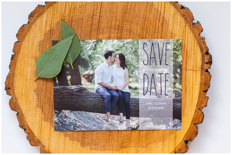 Ottawa Wedding Stationary - Ivy Stripe