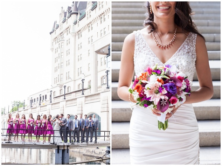 Chateau Laurier, Ottawa Wedding - Ottawa Canal Locks