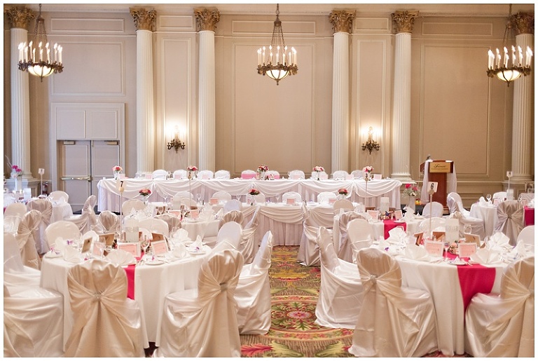 Chateau Laurier, Ottawa Wedding - Ballroom