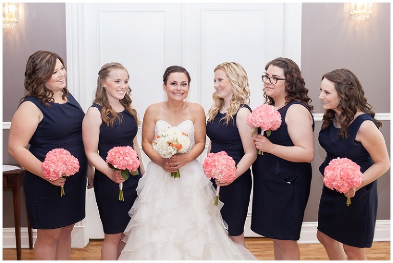Classic Bridal Party Portrait - Heritage Inn, Carleton Place