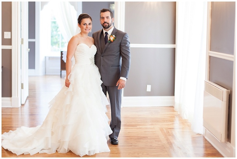 Heritage Inn, Carleton Place - Bride and Groom Portrait