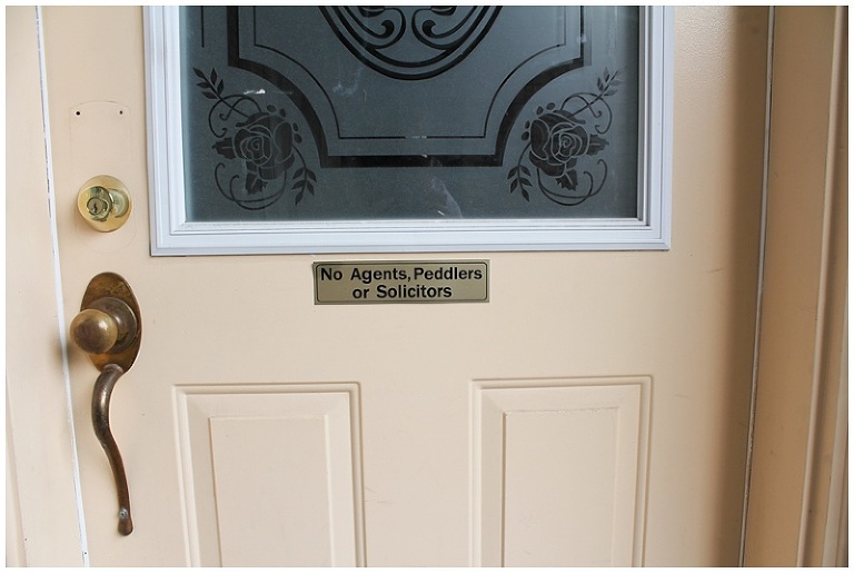 Yellow Front Door Makeover