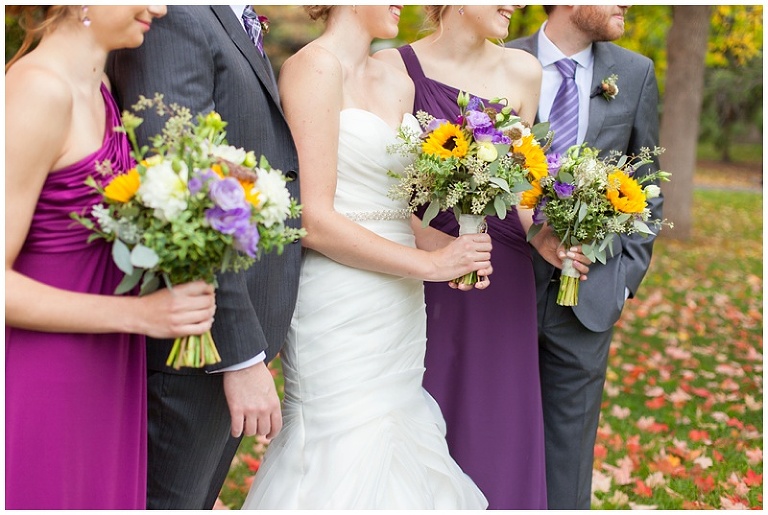 Confederation Park, Fall Wedding Portraits