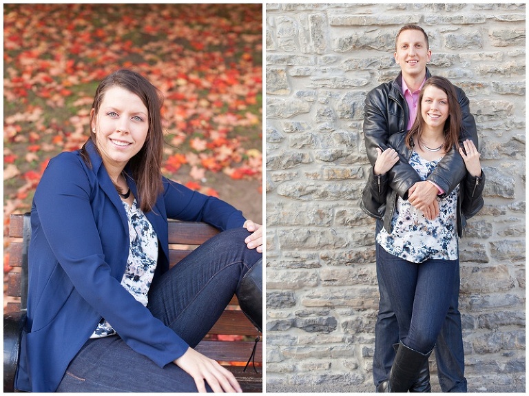 Ottawa River Fall Engagement Session