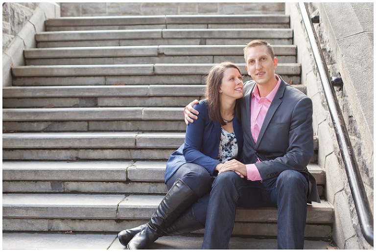 Ottawa River Fall Engagement Session