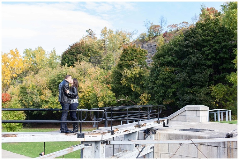 Ottawa River Fall Engagement Session
