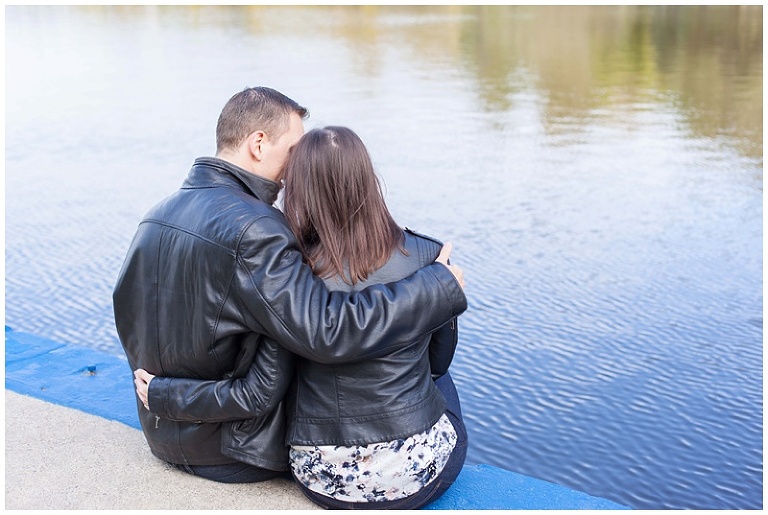 Ottawa River Fall Engagement Session