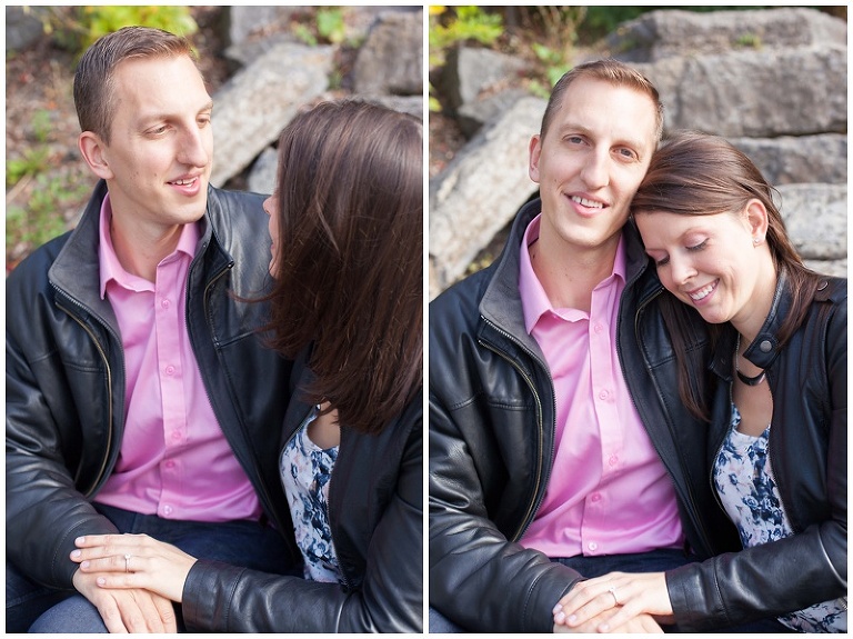 Ottawa River Fall Engagement SessionOttawa River Fall Engagement Session