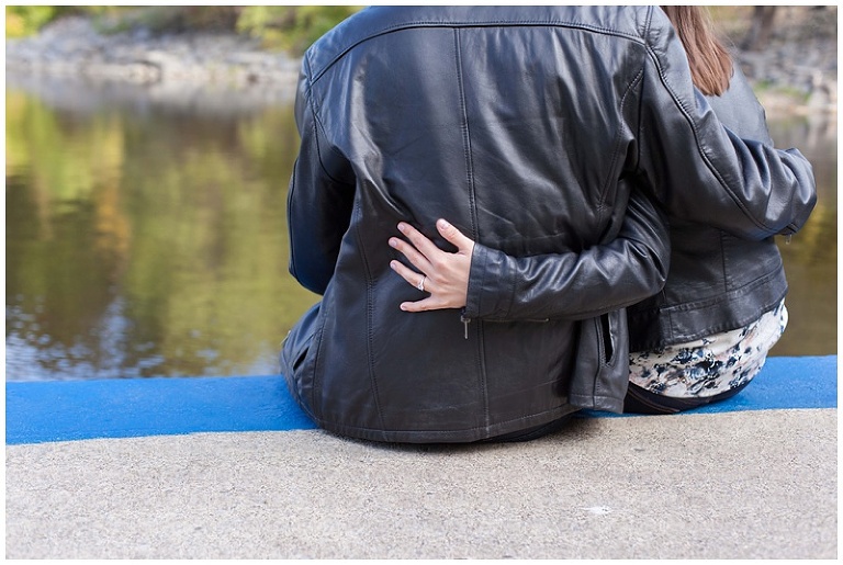 Ottawa River Fall Engagement Session