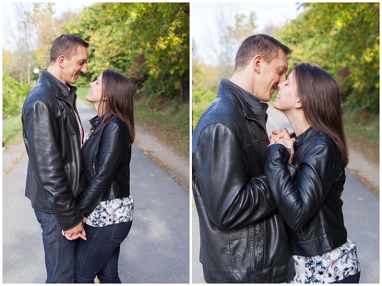 Ottawa River Fall Engagement Session