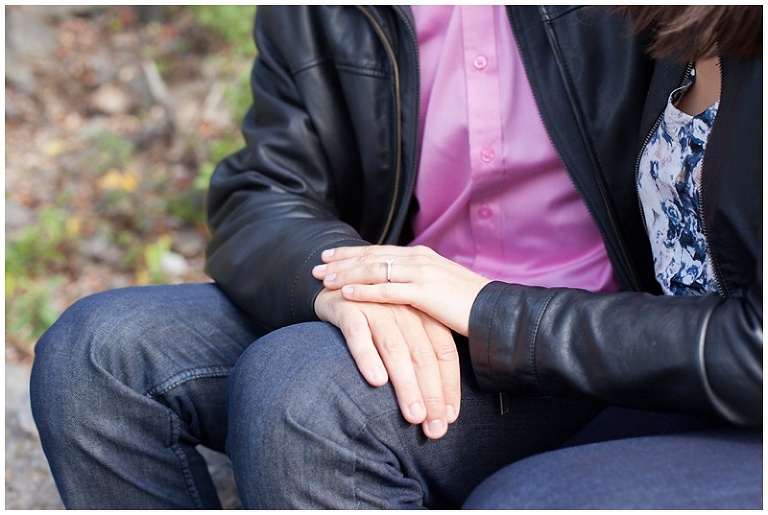 Ottawa River Fall Engagement Session