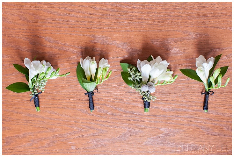 Chateau Laurier Bridal Prep - Ottawa Wedding - Groomsmen Boutineers