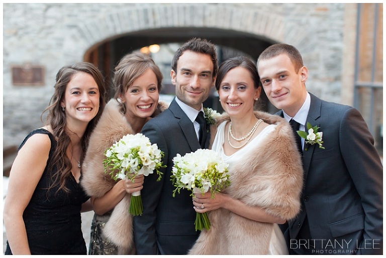 Ottawa Market Courtyard wedding portraits