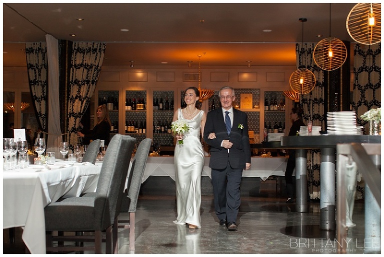 Eighteen Restaurant Wedding Ceremony, Ottawa