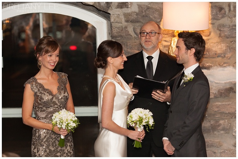 Eighteen Restaurant Wedding Ceremony, Ottawa