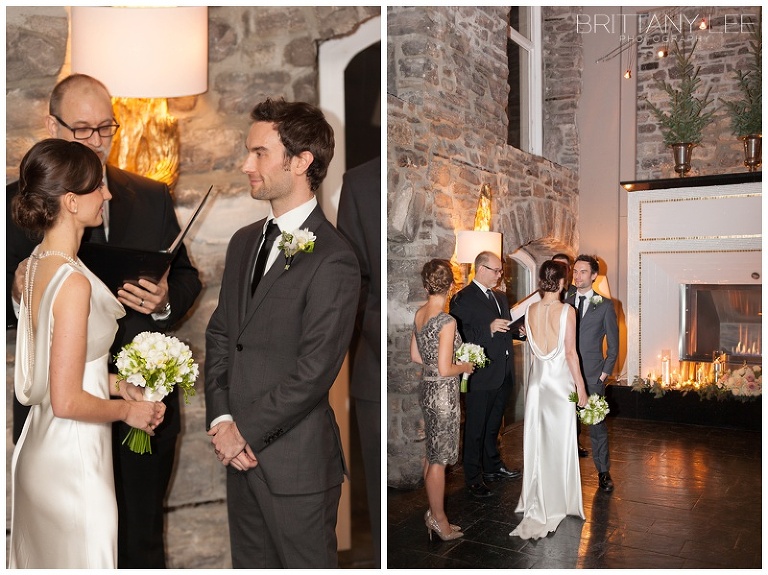 Eighteen Restaurant Wedding Ceremony, Ottawa