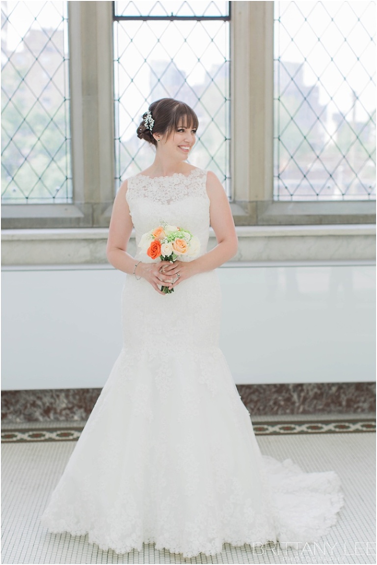 Bridal Portrait at Museum of Nature Ottawa
