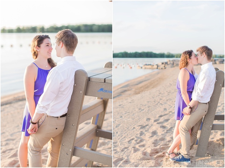 Ottawa beach engagement session