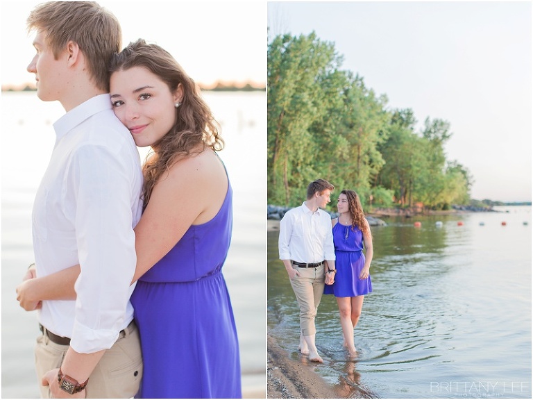 Ottawa beach engagement session