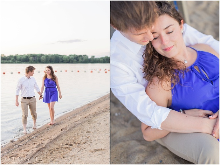Ottawa beach engagement session