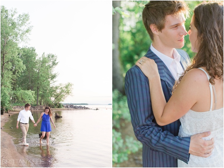 Ottawa beach engagement session