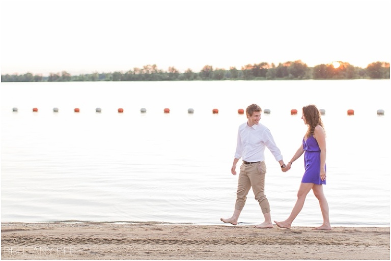 Ottawa beach engagement session