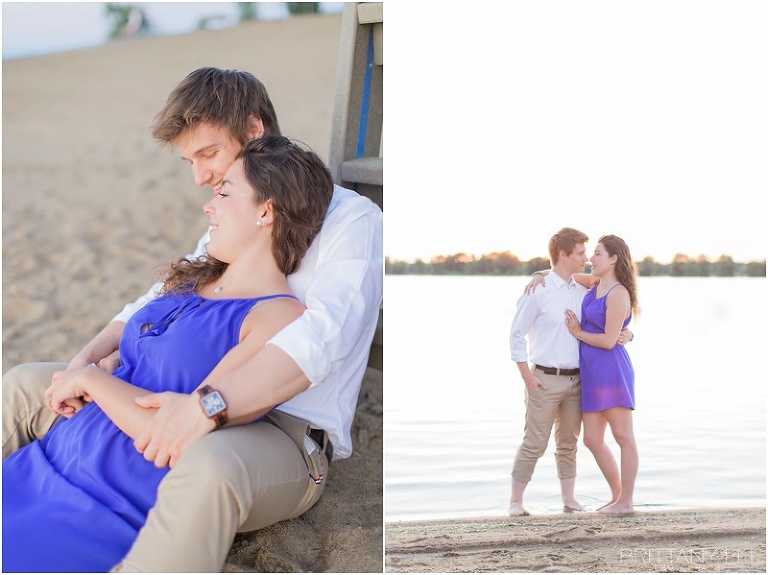 Ottawa beach engagement session