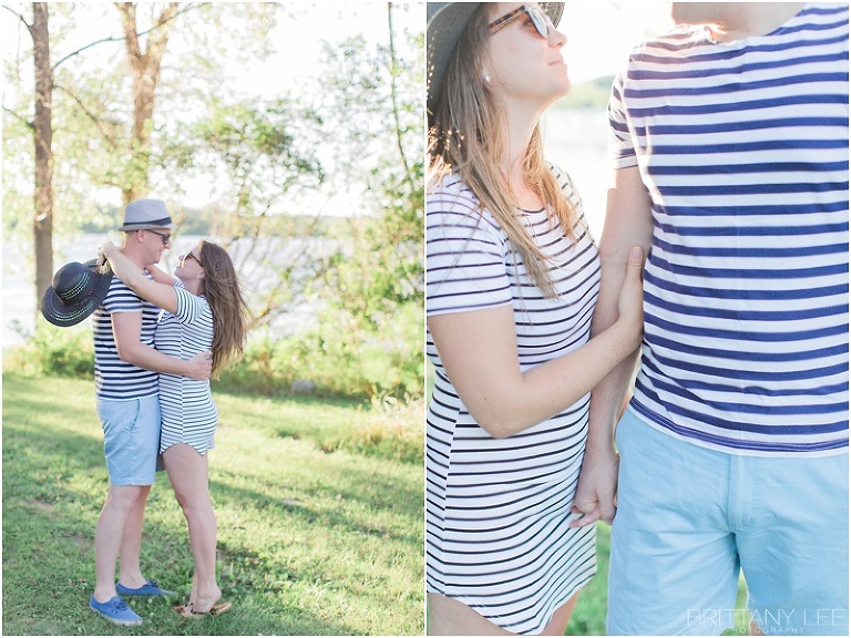 Nautical Inspired Engagement Session - Britannia Yacht Club, Ottawa