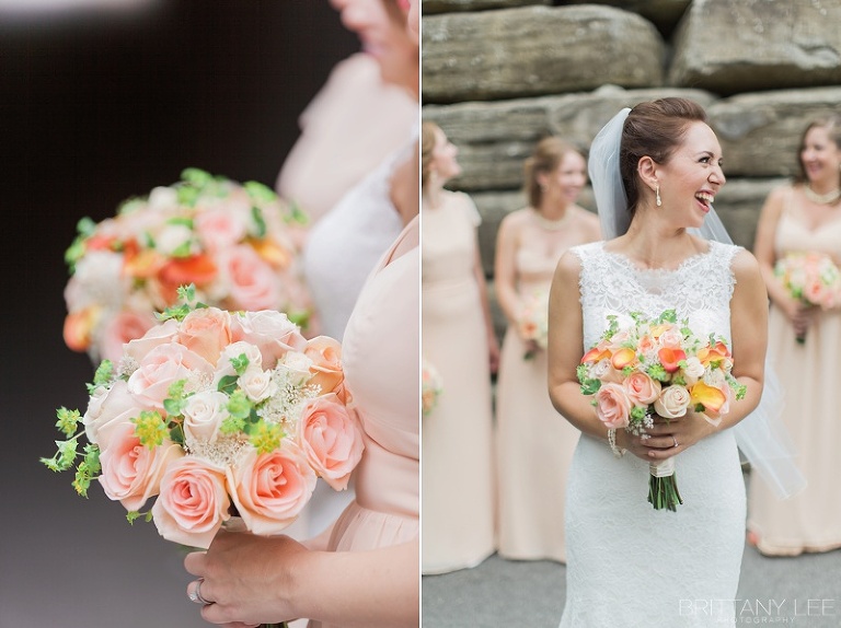 Bride and Bridesmaids at the Marshes Golf Course in Ottawa