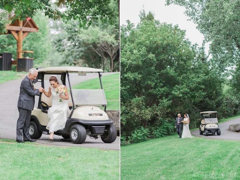 Wedding Ceremony at the Marshes Golf Course in Ottawa
