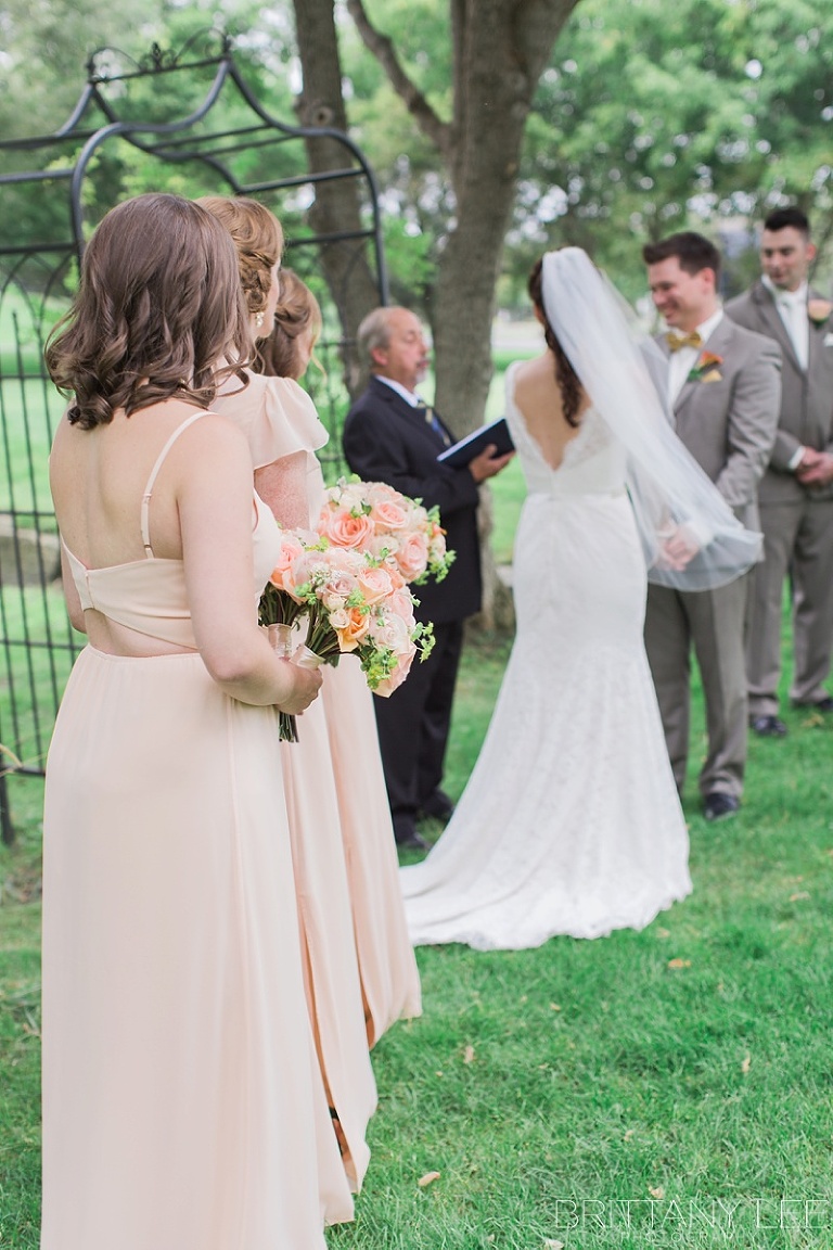 Wedding Ceremony at the Marshes Golf Course in Ottawa