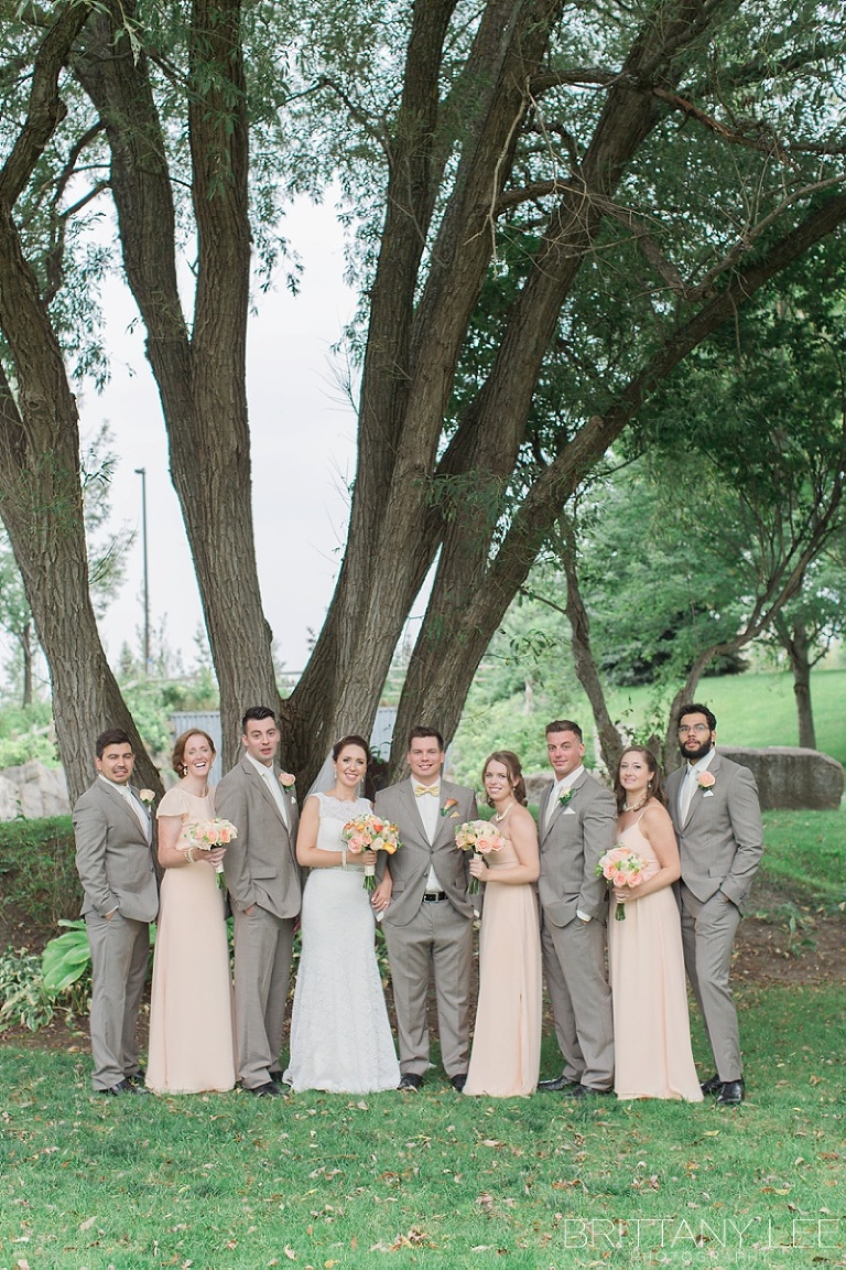Wedding Party photos at the Marshes Golf Course in Ottawa