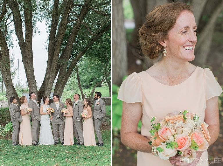 Wedding Party photos at the Marshes Golf Course in Ottawa
