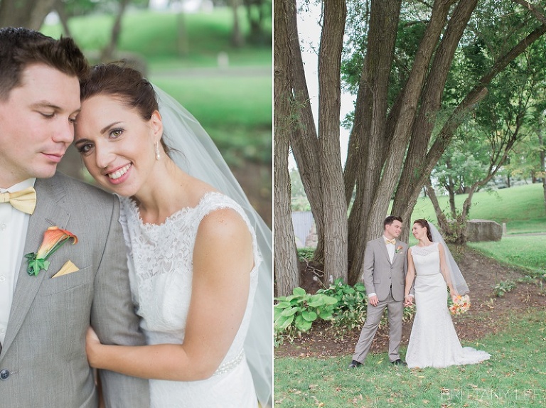 Bride and Groom photos at the Marshes Golf Course in Ottawa