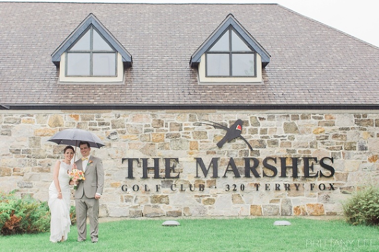 The Marshes Golf Course Wedding Reception