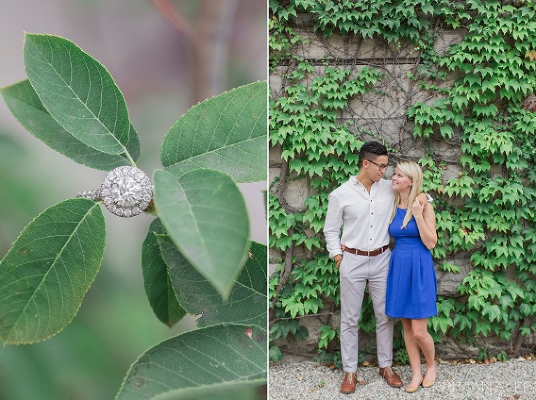 Engagement session at Tabaret Hall, Univeristy of Ottawa