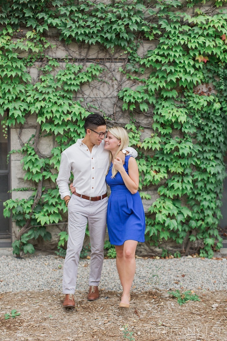 Engagement session at Tabaret Hall, Univeristy of Ottawa