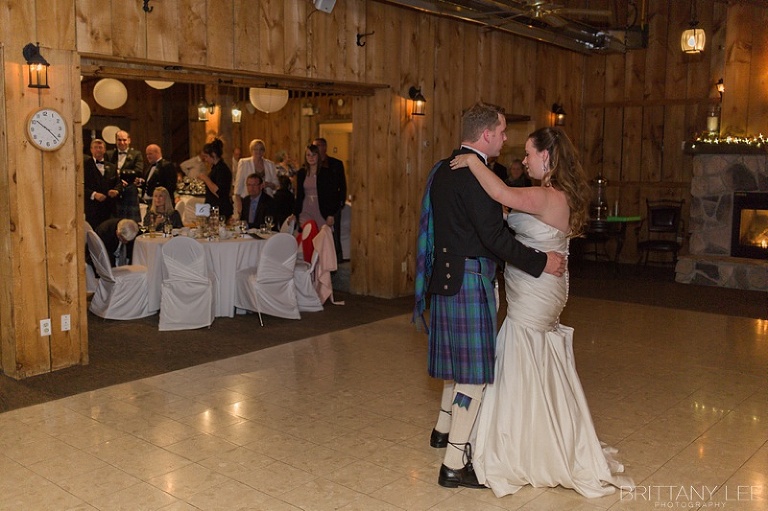 Strathmere Lodge Ottawa wedding reception