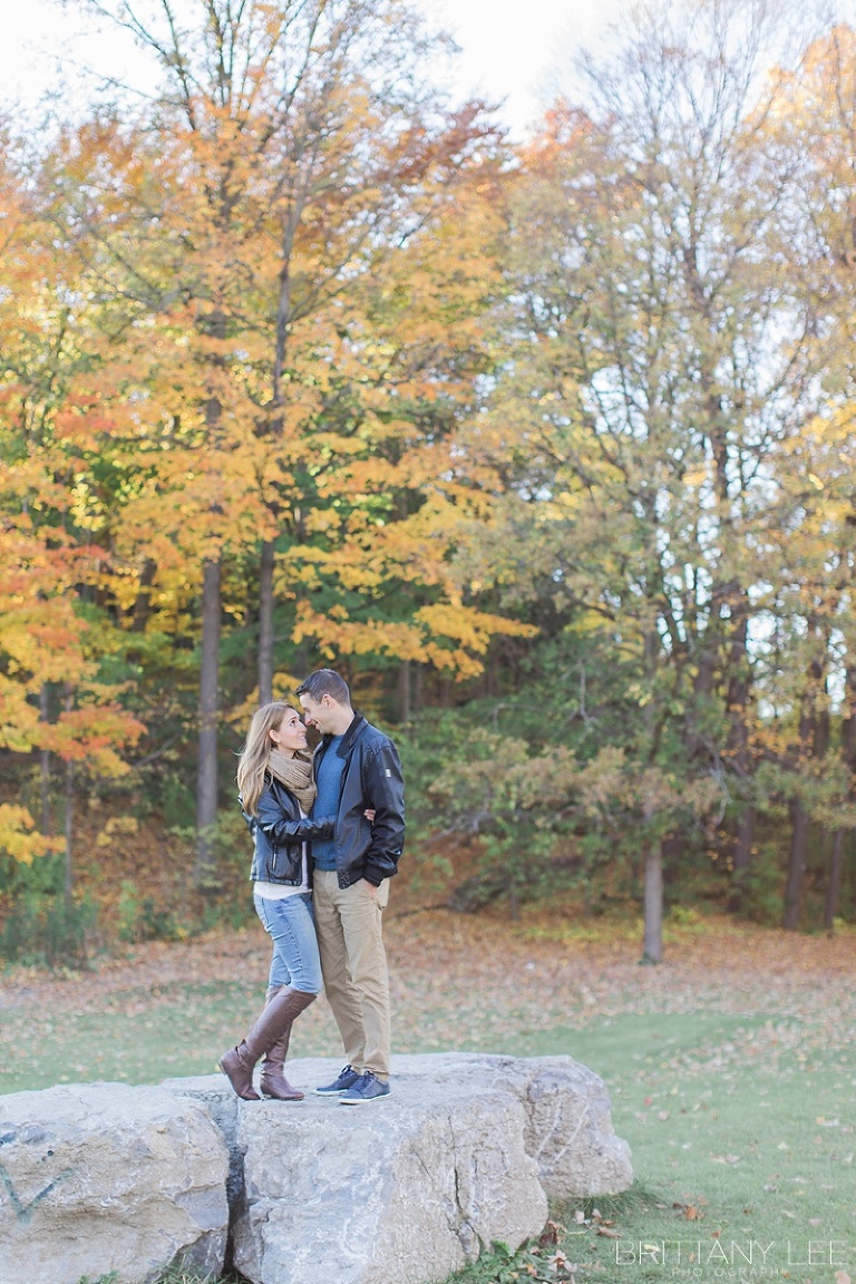 Ottawa Fall Engagement Session - Ottawa Wedding Photographer Brittany Lee