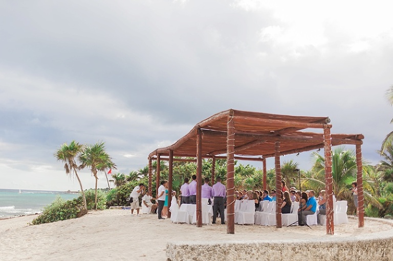 ceremony at Mexico Resort - Ottawa Destination wedding photographer
