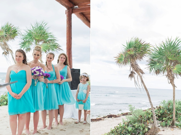 ceremony at Mexico Resort - Ottawa Destination wedding photographer