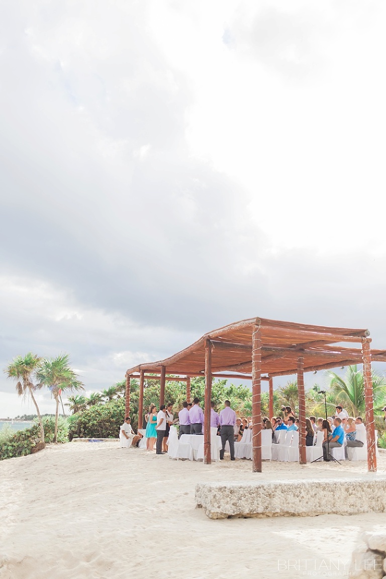 ceremony at Mexico Resort - Ottawa Destination wedding photographer